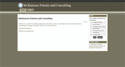 Desktop Screenshot of mckinnons.org